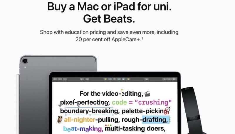 Apple Announces Launch of Annual ‘Back to University’ Promo in Australia, New Zealand, South Korea, and Brazil