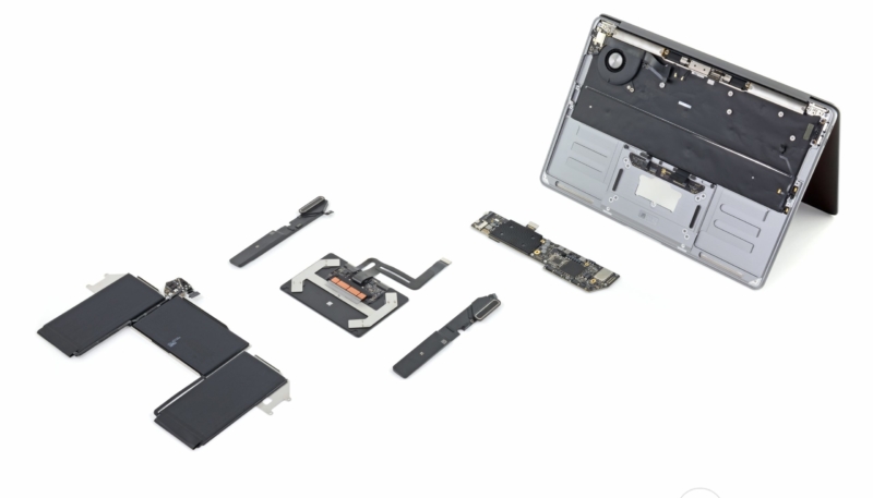 iFixit MacBook Air Teardown Offers a Look at New Scissor Keys and Easier Trackpad and Battery Access