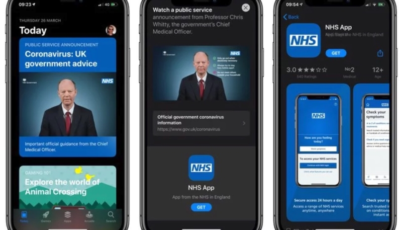 British Government Coronavirus PSA Added to UK App Store