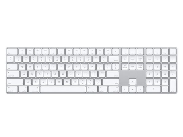 MacTrast Deals: Apple Magic Keyboard with Numeric Keypad – Silver (Certified Refurbished)