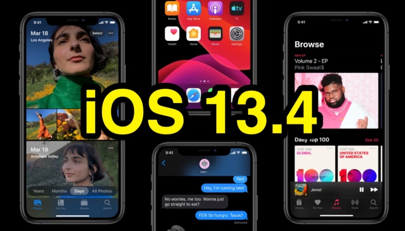 Apple Releases iOS and iPadOS 13.4 to Public – iCloud Folder Sharing, Trackpad Support for iPad, More