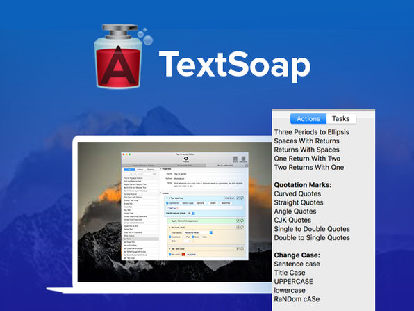 MacTrast Deals: TextSoap Mac App – Automate Tedious Text Document Clean Up