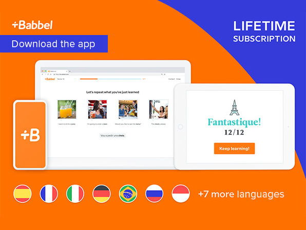 MacTrast Deals: Babbel Language Learning: Lifetime Subscription (All Languages)