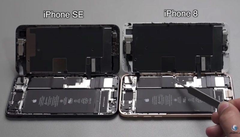 New Chinese Teardown Video Compares New iPhone SE to iPhone 8