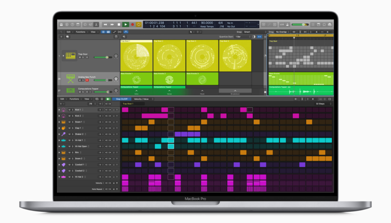 Apple Releases Logic Pro X 10.5 Includes New Live Loops Feature and More