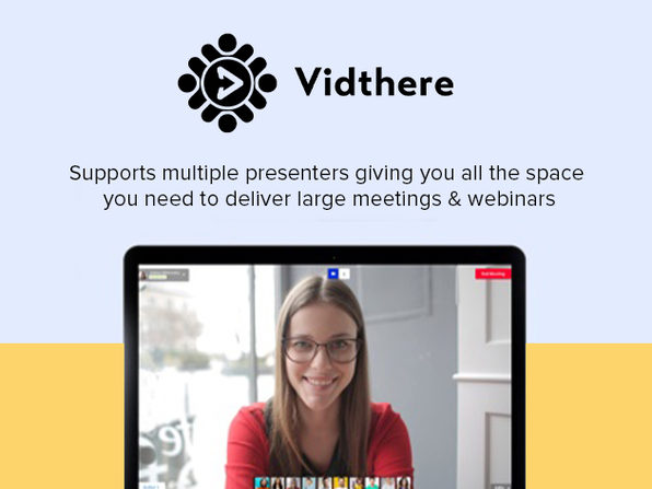 Vidthere Live Meetings & Webinars: Lifetime Subscription
