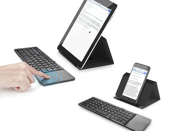 MacTrast Deals: Universal Mini Foldable Wireless Keyboard with Touchpad