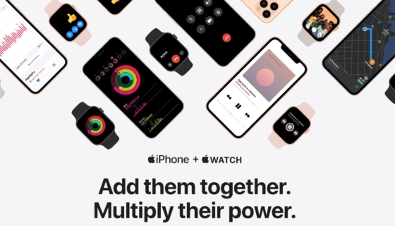 iPhone and Apple Watch Minisite