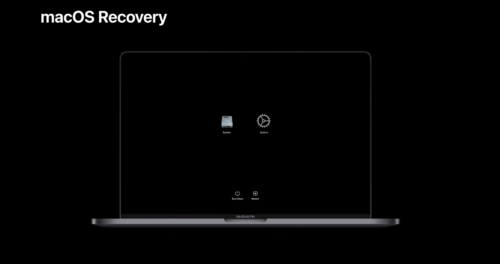 macOS Recovery Mode Apple SIlicon Mac