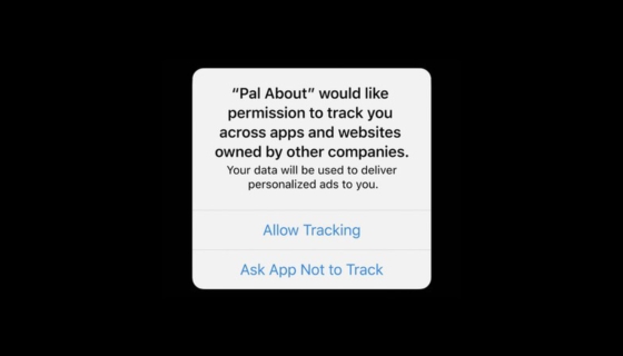 iOS 14 Ad Tracking Pop Up