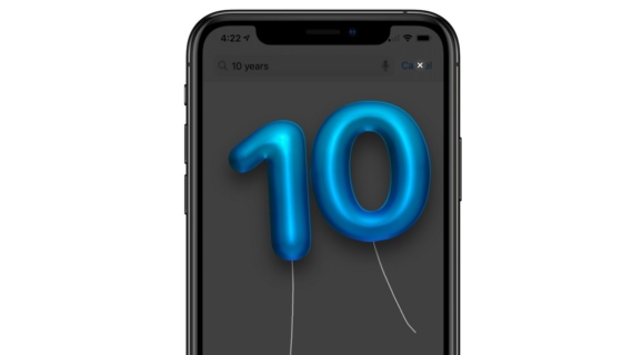 App Store 10th Anniversary Balloons