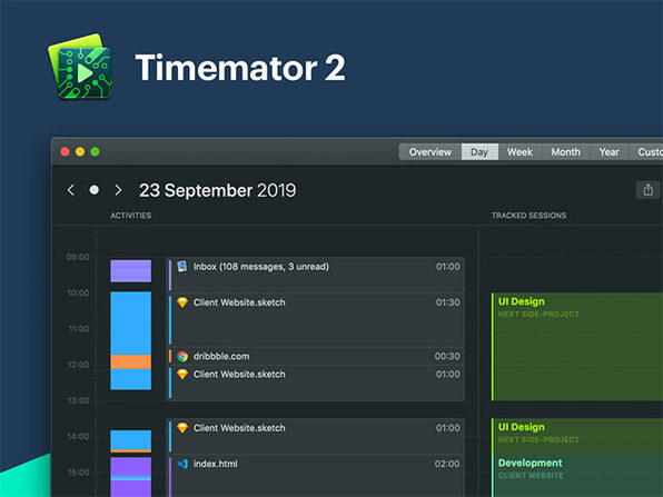 MacTrast Deals: Timemator 2: Automatic Time Tracking App