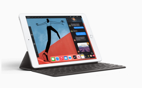8th-generation iPad with Smart Keyboard