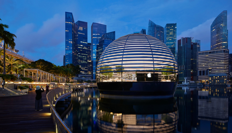 Apple’s New Singapore Marina Bay Sands Store Opens on Thursday
