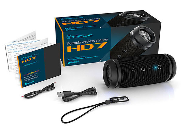 MacTrast Deals: TREBLAB HD7: Compact 360° HD Bluetooth Speaker