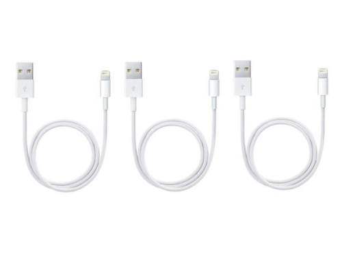 Apple Lightning to USB Cable - 3 Pack