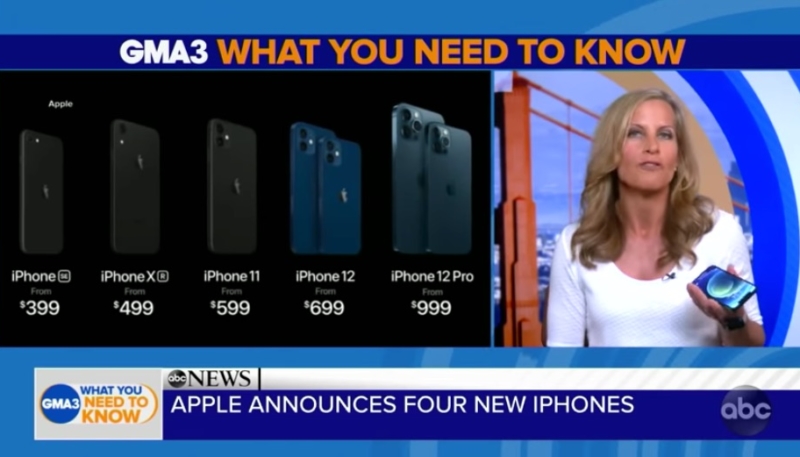 ‘Good Morning America’ Scores the First Hands-On With the iPhone 12 and iPhone 12 Pro