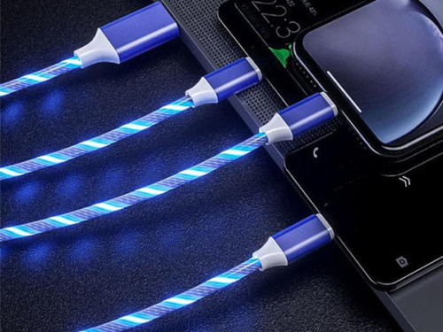 LED Light 3-in-1 Charger Cable 1
