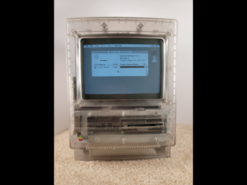 Translucent Macintosh Classic Prototype