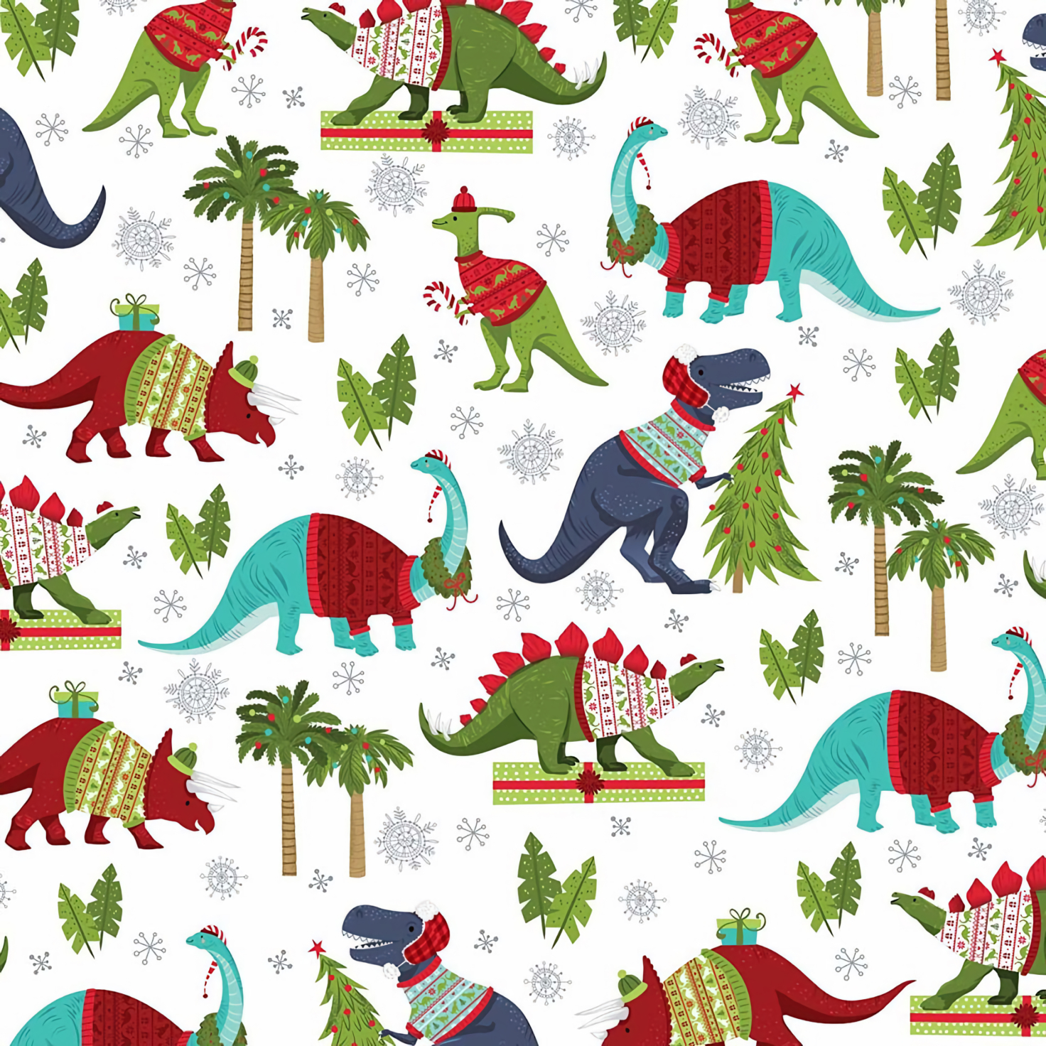 dinosaurchristmaswrappingwallpaper MacTrast