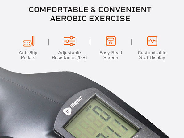 lifepro flexcycle under desk exercise bike