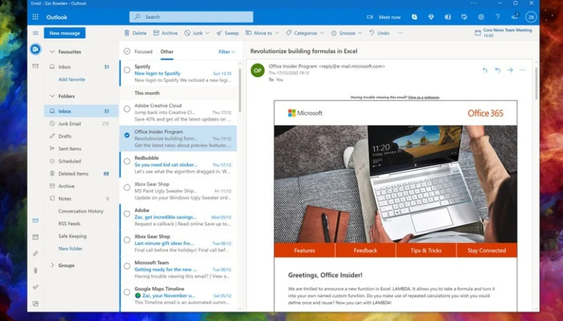 Microsoft Working to Fix Outlook Outage Affecting Users in the United States