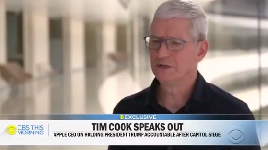 Tim Cook - CBS This Morning