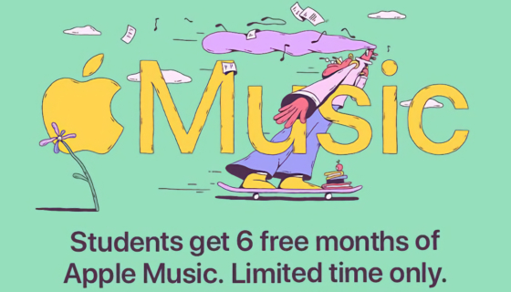 Apple Music Students Promotion