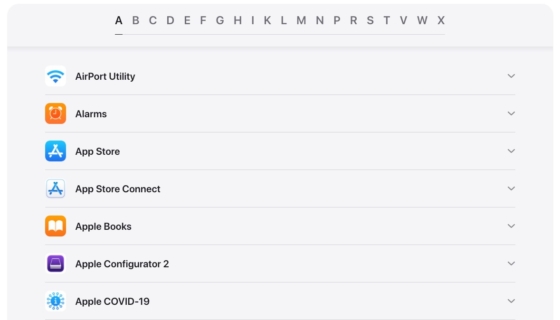 App Store Privacy Labels - Apple Apps