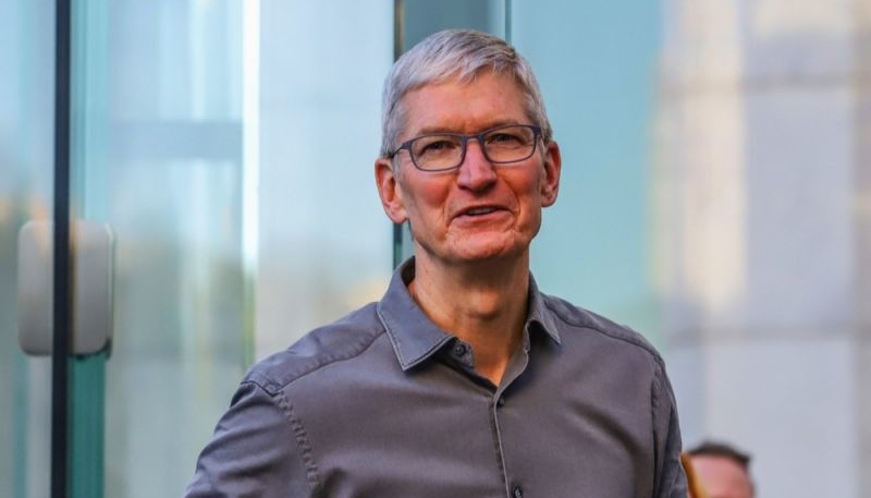 Apple CEO Tim Cook Visits China As iPhone 15 Sales Down in the Country