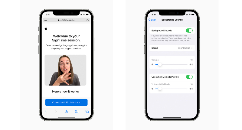 Apple Announces New iOS Accessibility Features, Including Background Sounds, Apple Watch AssistiveTouch, and More
