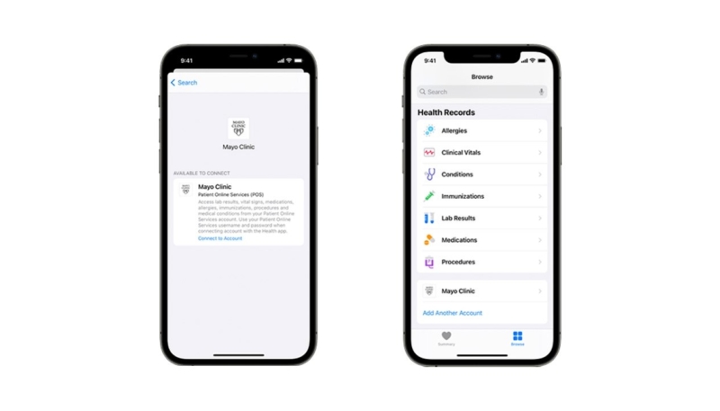 Mayo Clinic Debuts Support for Apple Health Records Feature