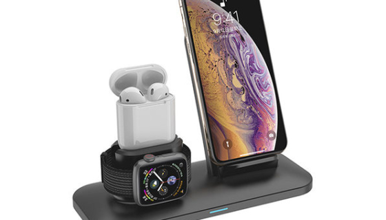 3-in-1 Wireless Fast Charge Station