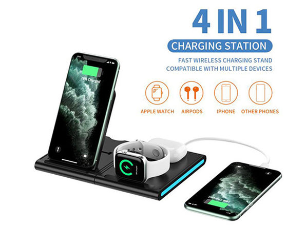 MacTrast Deals: Magnetic Power Tiles: 4-in-1 Wireless Charging Station