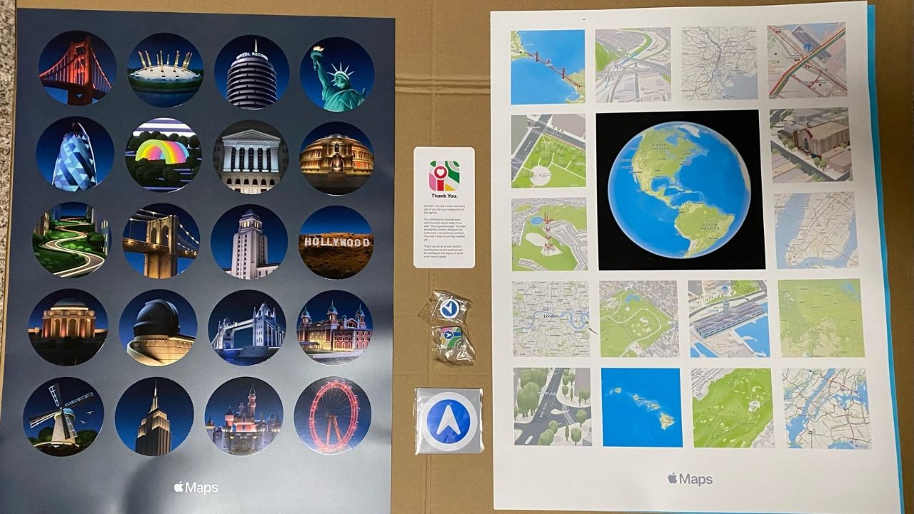 Apple Sends Unique Gift Package to Some Maps Team Members