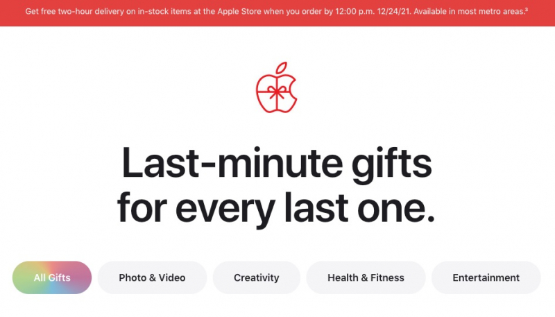 Apple Offering Free Two-Hour Delivery on Macs, iPhones, iPads, and Apple Watch Orders in Select Cities