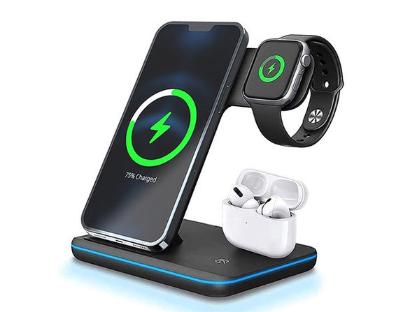 MacTrast Deals: 3-in-1 Fast Wireless USB Charging Dock Station for iPhone