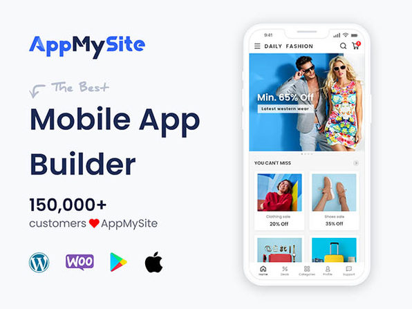 MacTrast Deals: AppMySite Mobile App Builder Pro Plan: 5-Yr Subscription