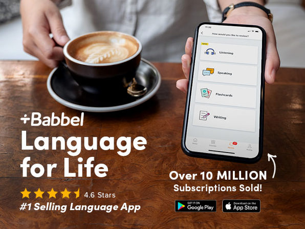 MacTrast Deals: Babbel Language Learning: Lifetime Subscription (All Languages)