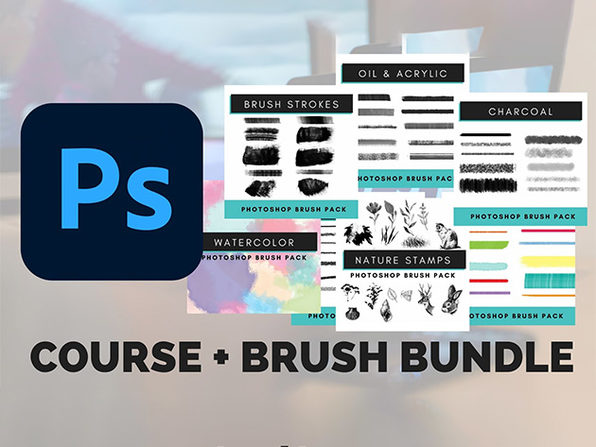 MacTrast Deals: Adobe Photoshop Course + Brush Bundle
