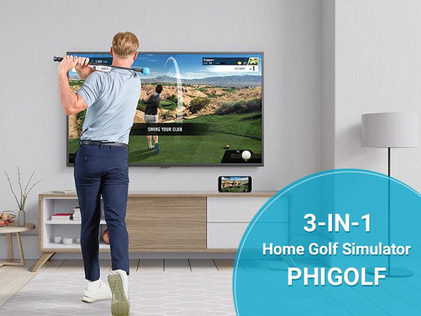 MacTrast Deals: PhiGolf: Mobile & Home Smart Golf Simulator with Swing Stick