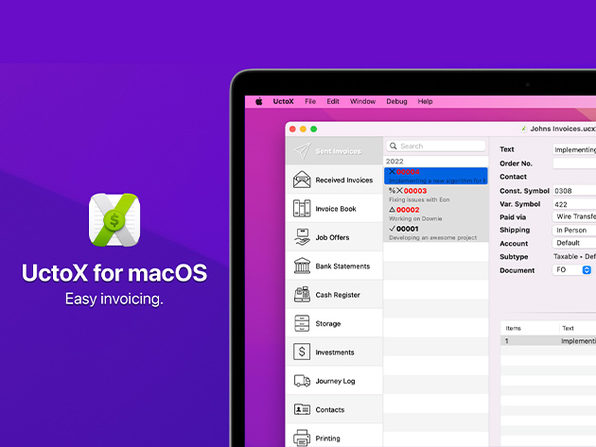 MacTrast Deals: UctoX Invoicing Software for Mac: Lifetime Subscription