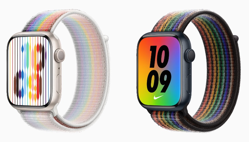 Apple Unveils 2022 Pride Edition Watch Bands and Watch Face