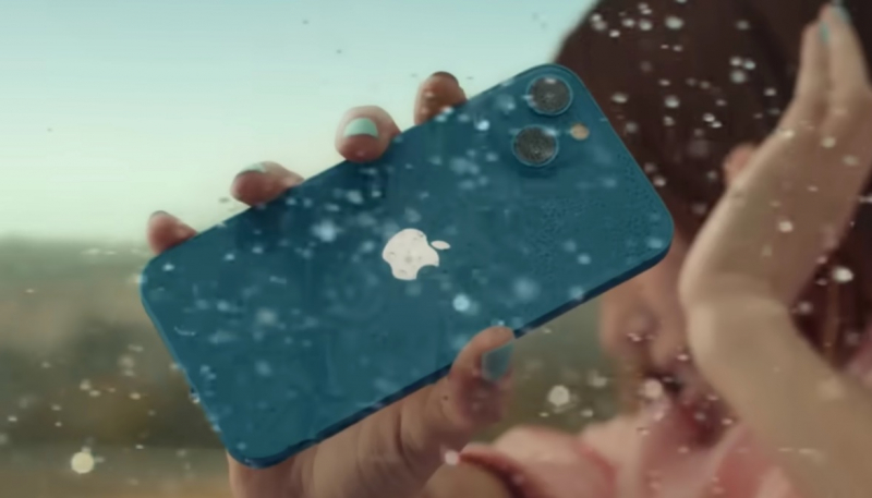 New iPhone 13 Ads Highlight Device’s Splash Resistance and Ceramic Shield