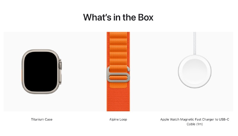 Apple Watch Ultra Includes New Braided USB-C Charger in the Box