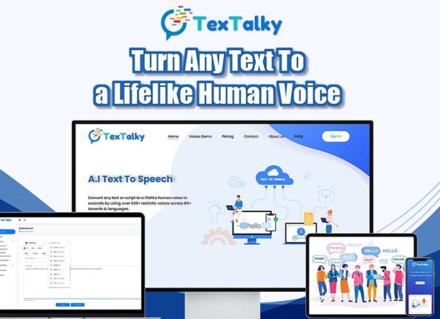 MacTrast Deals: TexTalky AI Text-to-Speech: Lifetime Subscription