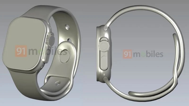 Apple Watch ‘Pro’ CAD Renders Show New Design With New Physical Button, More