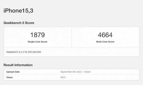 iPhone 14 Pro Geekbench Score Reveals Only Slight Performance Boost ...