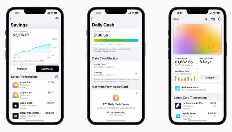 Apple Card to Offer ‘High-Yield’ Daily Cash Savings Account