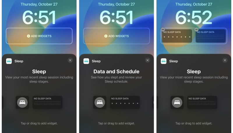 iOS 16.2 Beta Brings New Sleep Widget to Lock Screen